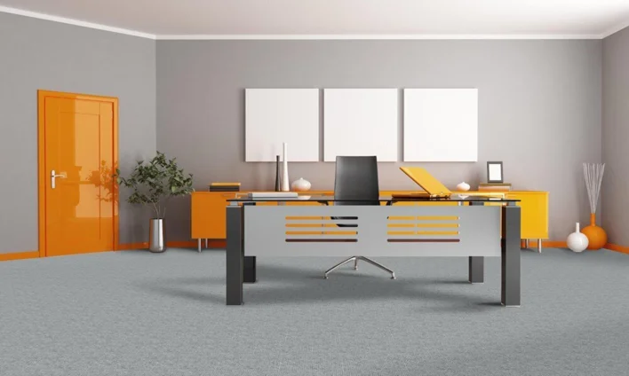 Bedford Nålefilt mattplatta, Grå