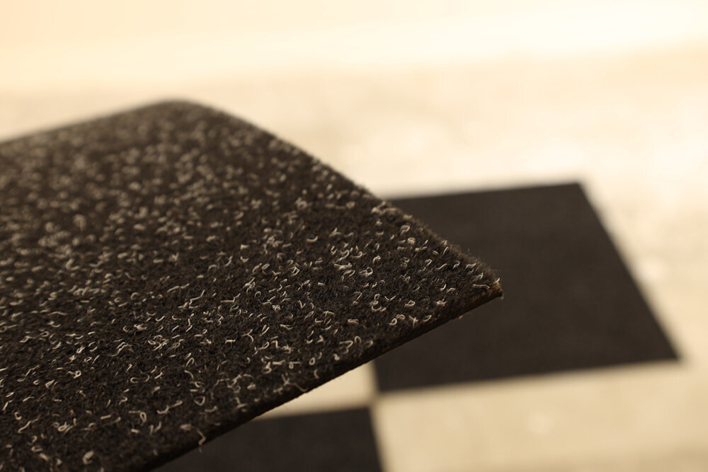 Orlando Nålfiltsmattplatta, Svart