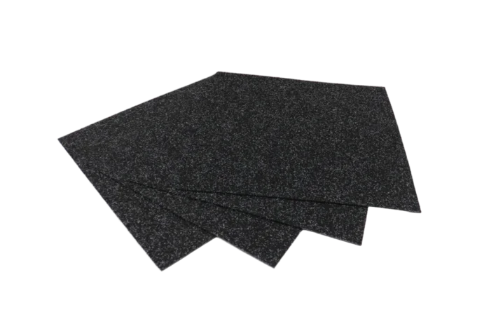 Orlando Nålefilt mattplatta, Svart