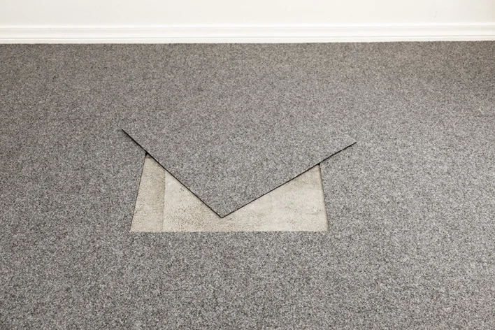 Orlando Nålefilt mattplatta, Grå