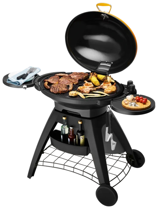 Bigg Bugg 2-brännare grill och vagn