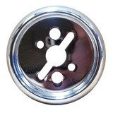 Ring till svart plastkontrollknapp