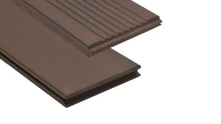 Bambus X-treme® terrasse endeprofil med 1 not