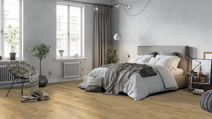 Haro plankgolv - Ek Invisible Sauvage Oro borstad nL+