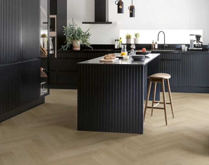 Pergo Vorma Fiskbensgolv - Greige Norwegian Oak - KAMPANJ