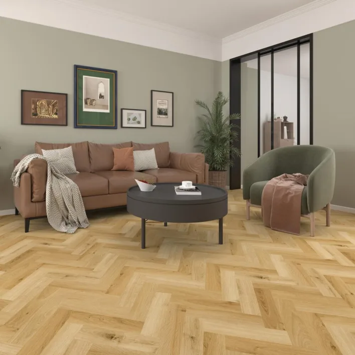 Migadan LVT dryback, Planka - Ljus Natur 8185