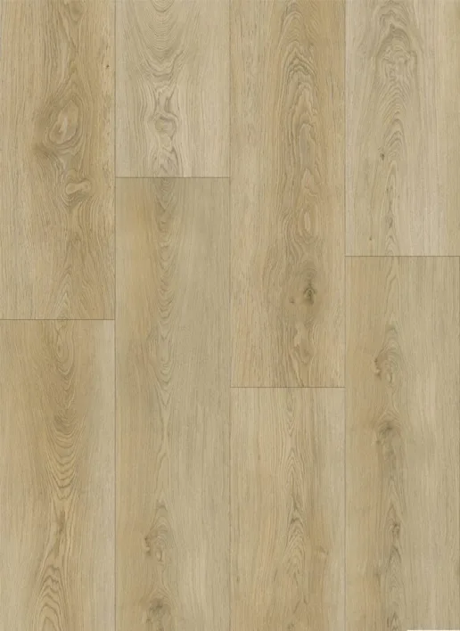 LVT Unika med korkbaksida, Ljus ek 337