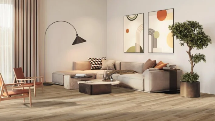 DISANO Classic Aqua Plank Golv XL 4V - Vila borstat