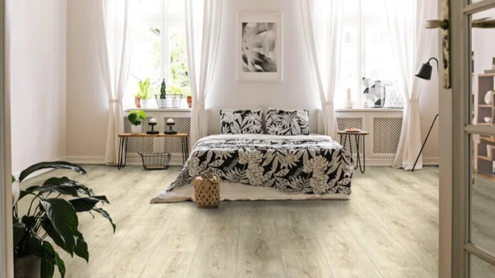DISANO Plankgolv LifeAqua, Ek Sheffield cremevit
