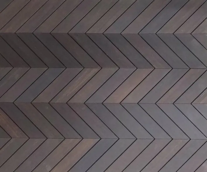 MOSO Bambus X-treme® - Chevron sildeben terrasseplanker, Sikkens overflade