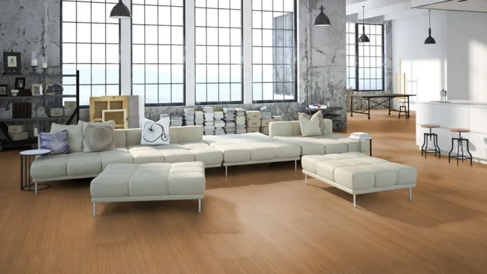 Moso Bamboo Prestige - Sidopressad Caramel Misty
