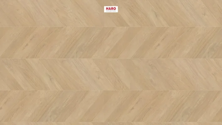 Haro Chevron Laminatgulv, Eg puro - RESTPARTI