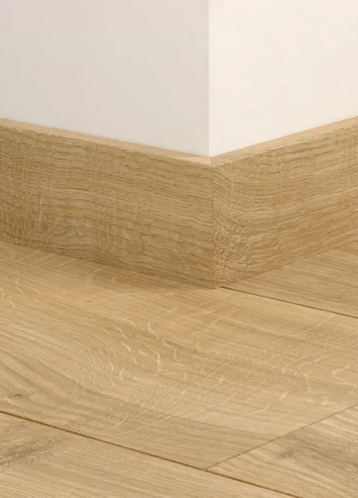 Sockellist till laminatgolv - Beige Oak