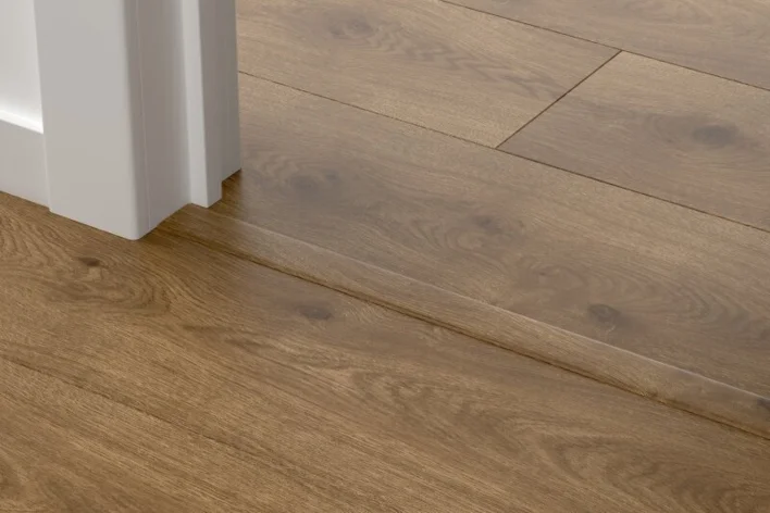 5-i-1 liste til laminatgulv - Maroon Oak, INGEN RETURRET!