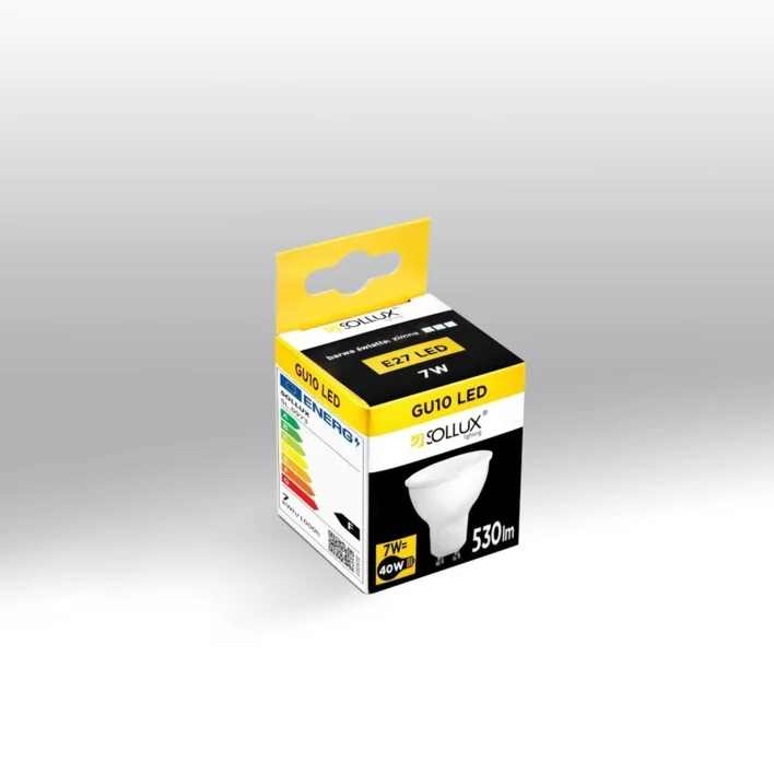 LED-pære GU10 4000K 7W 530lm - RESTSALG