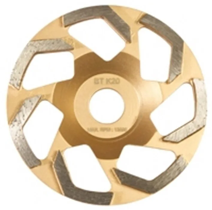 Wolff Slipsskiva 125 mm K20 GOLD Betong