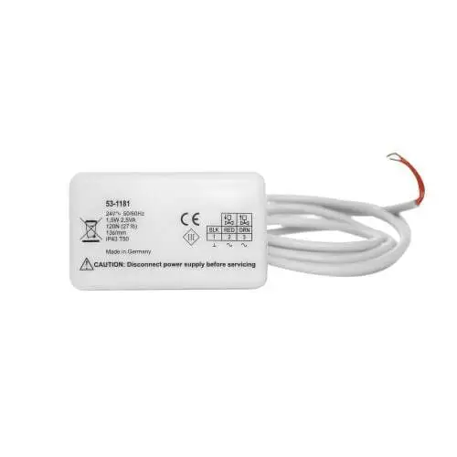 Wavin Sentio 24 V servomotor – 3-punkt