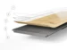 Parador vinyl Sillben Trendtime 3 - Ek Oxford vit, struktur