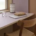 Bordlinoleum - Forbo Furniture Desktop Soft Lilac