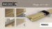 5-i-1 list för laminatgolv - Nordic White Ash, 3-strip, INGEN RETURRÄTT!
