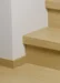 Pergo trappprofil i laminat, Select Beige Oak, INGEN RETURRÄTT!