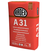 Ardex A31, Golv- & väggspackelmassa 12,5 kg.