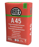Ardex A45, golv- & väggspackel 20 kg.