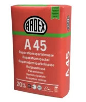 Ardex A45, golv- & väggspackel 20 kg.