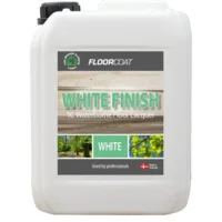Floorcoat white finish vit lack
