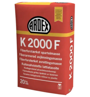 Ardex K 2000 F, fiberförstärkt spackelmassa 20 kg.