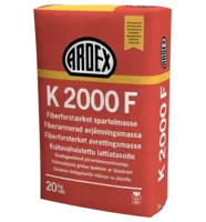 Ardex K 2000 F, fiberförstärkt spackelmassa 20 kg.