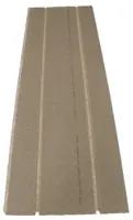 Novopan 25 mm. klimagolv golvvärmeplatta för 20 mm slang
