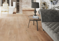 Trägolv - Ek Planka, Patricier, Borstad Vit mattlack - KAMPANJ