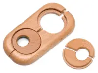 Rosetter för dubbla värmerör