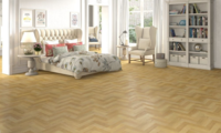 Fiskbensparkett laminatgolv - Masterpiece Oak - RESTPARTI