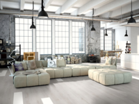 Kronotex Basic Trendline - Vit ek