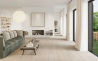 Moland Bastion Vinyl Wideplank, Svensk furu, 220x1828 mm.