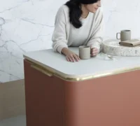 Bordlinoleum - Forbo Furniture Desktop Brick