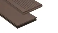 Bambus X-treme® terrasse endeprofil med 1 not