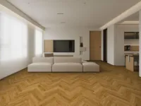 XpertPro SPC fiskbensparkett, Natural Oak.