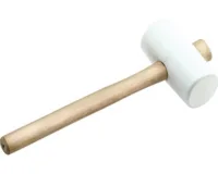 Gummihammer Hvid 560 g.
