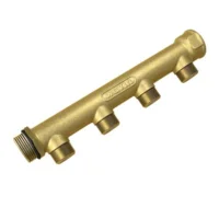 Wavin 3/4" fördelarrör 4 avgångar 1/2" C/C 50 mm.