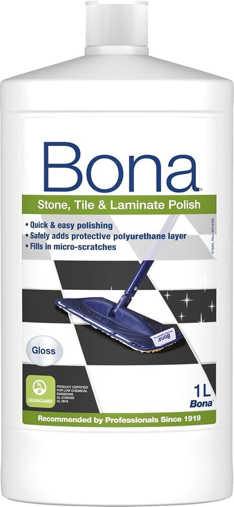 Bona Polish för laminat och klinker, 1 liter