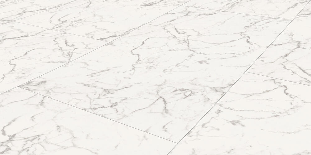 SPC vinyl klickgolv - D2921 Carrara Marble platta