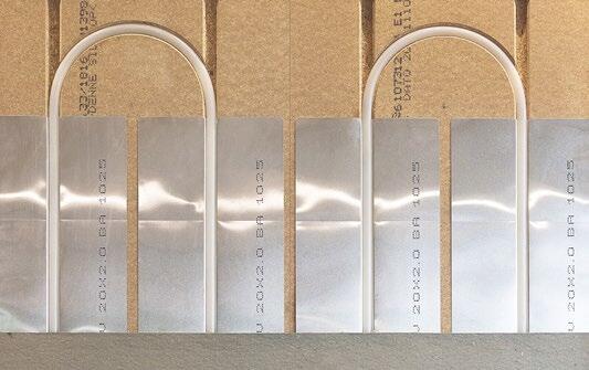 Novopan värmefördelningsplatta 20 mm till 38 mm klimagolv