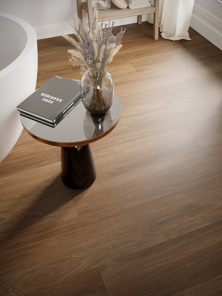 SPC vinyl klickgolv - P6005 Marrone Oak